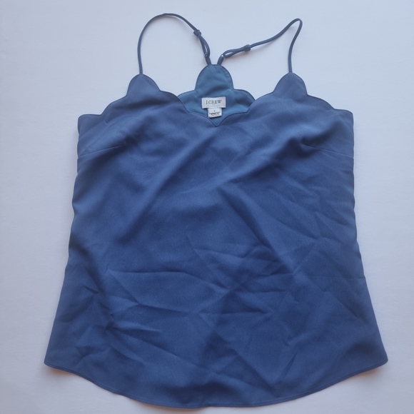 Blue top size 2 by J crew - Picture 2 of 2